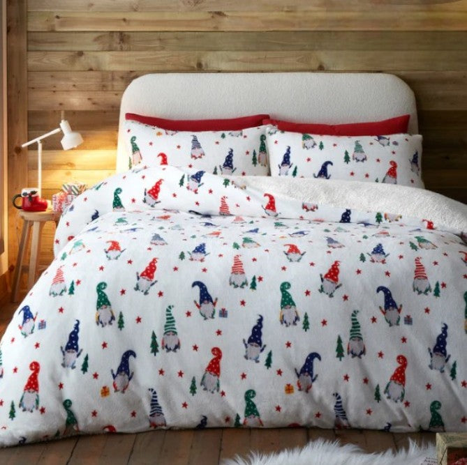 Duvet Cover Set Gonks in Red
