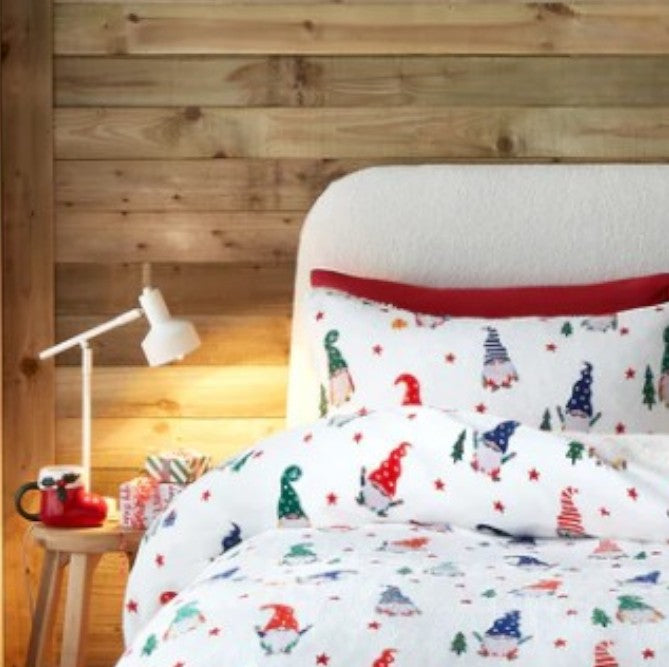 Duvet Cover Set Gonks in Red